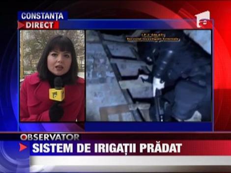 Sistem de irigatii pradat