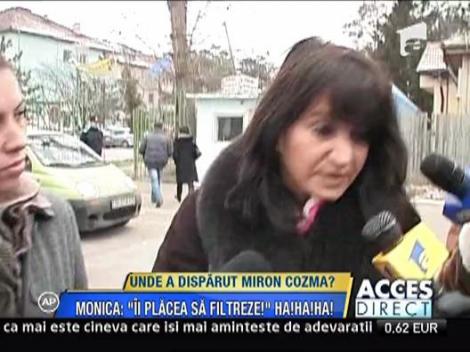 Monica: "Lui Miron Cozma ii placea sa flirteze cu alte femei"
