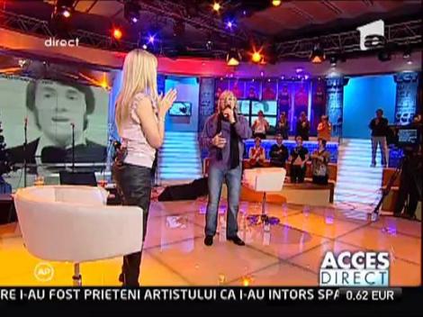 Mihai Constantinescu a cantat la Acces Direct