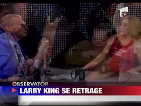 Larry King se retrage astazi