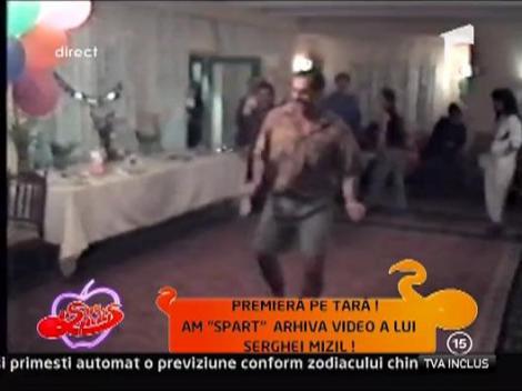 Serghei Mizil, in centrul atentiei la party