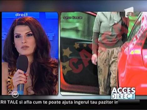 Raluca Ogica si-a "busit" masina, pe polei