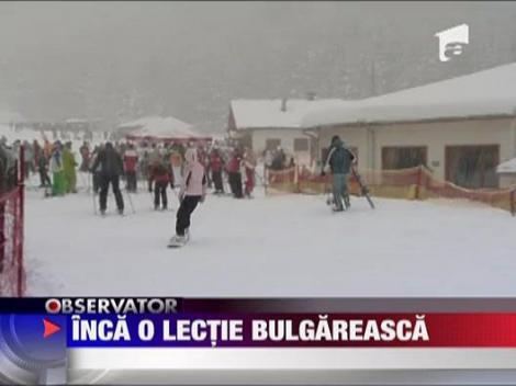 Inca o lectie bulgareasca! Vacanta de iarna
