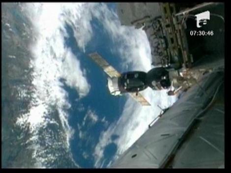 Naveta Soyuz a andocat cu succes pe Statia Spatiala Internationala