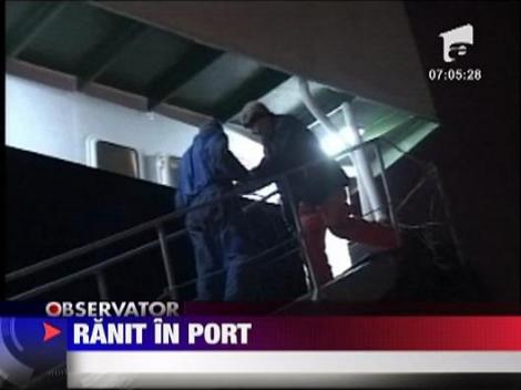 Accident de munca in portul Constanta