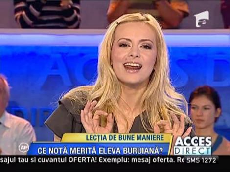 Sanziana Buruiana face senzatie peste hotare