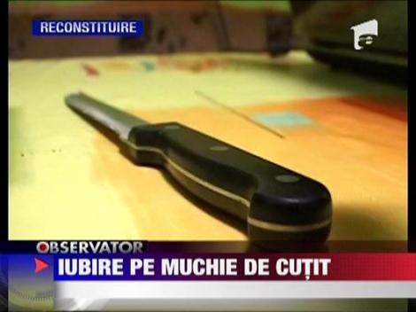 Iubire pe muchie de cutit! Injunghiat de iubita
