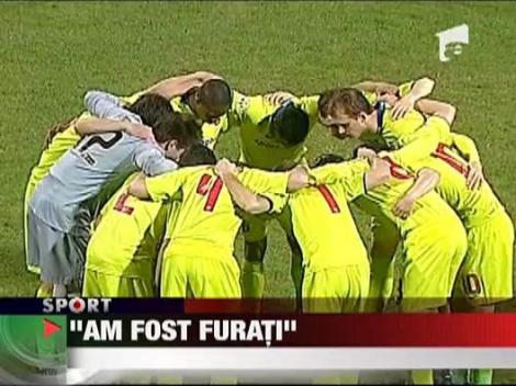 Doroftei: "Am fost furati!"