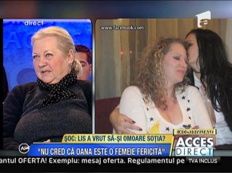 Oana Lis nu este fericita in realitate