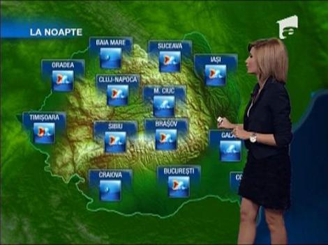 Vremea pentru urmatoarele 3 zile