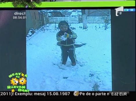 Prima zapada la munte