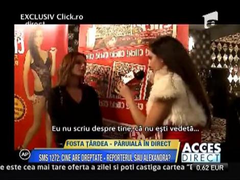 Alina Ieremia are vanatai pe picioare