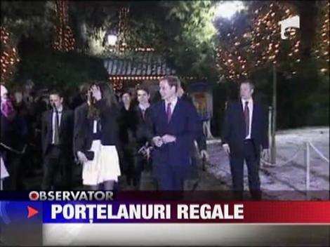 Portelanuri regale pentru William si Kate