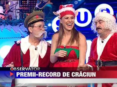 Premii record de Craciun