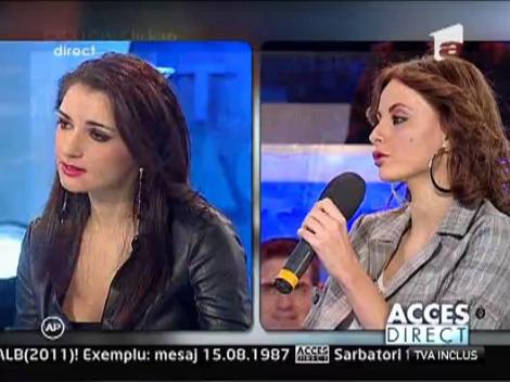 Alexandra si Alina se bat pe celebritate