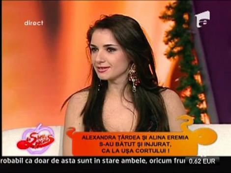 Alexandra Tardea si Alina Eremia, show de prost gust