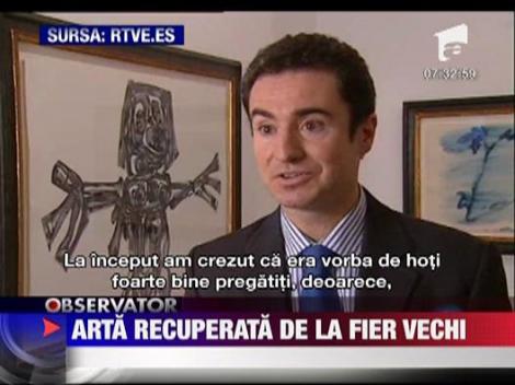 Arta recuperata de la fier vechi