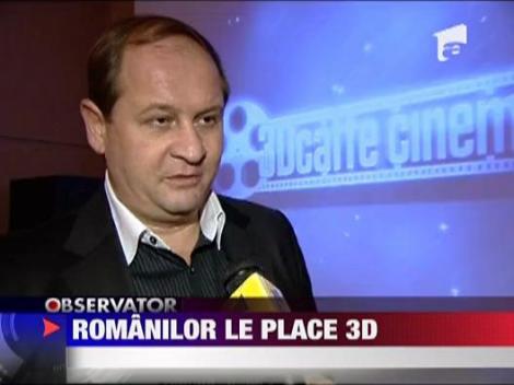 Romanilor le place 3D