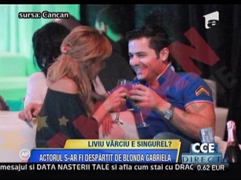 Liviu Varciu s-a despartit de blonda Gabriela
