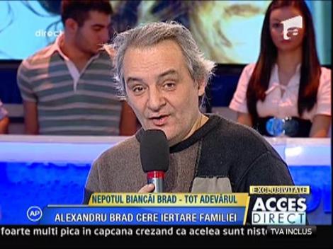 Alexandru Brad vorbeste despre bataia incasata de la politie