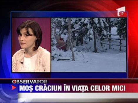 Mos Craciun in viata celor mici