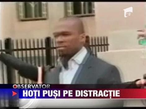 Casa rapperului 50Cent a fost sparta de niste hoti pusi pe distractie