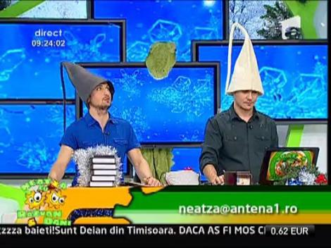 Intrebarea zilei - Ce se afla in sacul lui Mos Craciun de la Neatza?