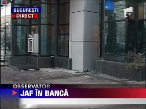 Jaf in plina zi la sucursala unei banci din Bucuresti