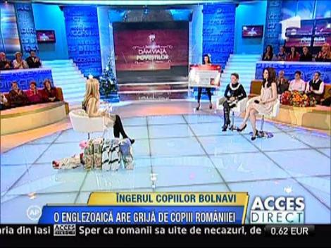 O englezoaica are grija de copiii Romaniei