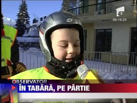 Tabere de schi pentru copii
