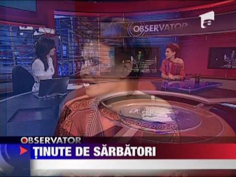 Tinute de sarbatori! Adina Buzatu