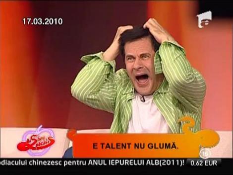 C.V. Tudor, castigatorul "E talent, nu gluma"