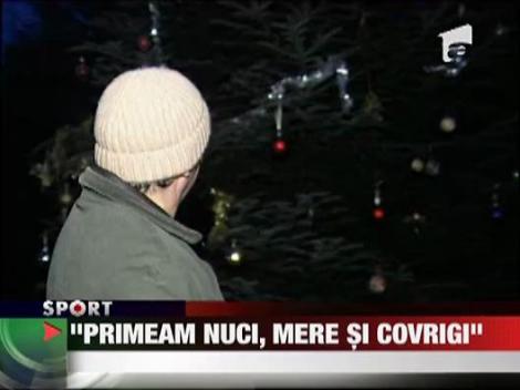 Mircea Lucescu: "Primeam nuci, mere si covrigi"