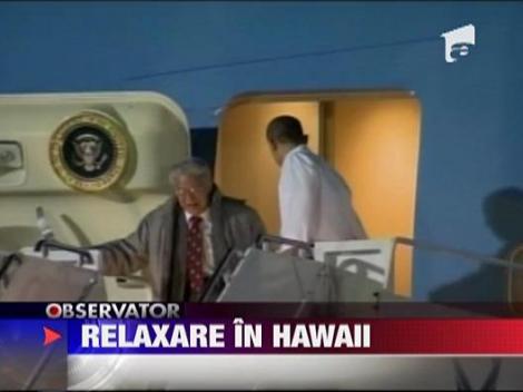 Obama, relaxare in Hawaii