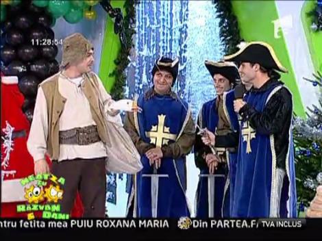 Danila Prepeleac il provoaca la duel pe D'Artagnan Pepe