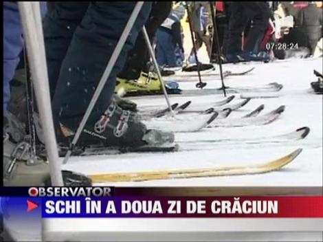 Distractie mare in statiunea montana Ranca