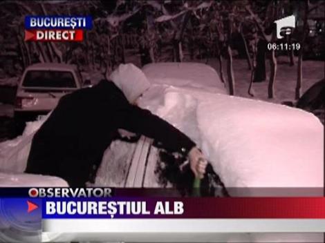 Bucurestiul imbracat in alb