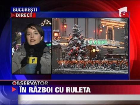 Becali, in razboi cu ruleta