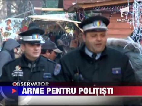 Arme pentru politisti