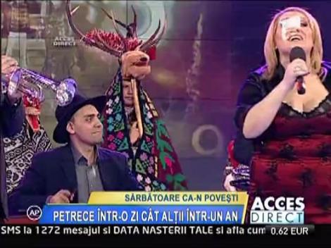 Viorica si Ionita din Clejani, impreuna cu taraful