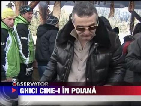 Gigi Becali si George Copos s-au duelat in meniuri si talente