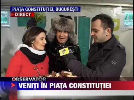 Revelion in Piata Constitutiei