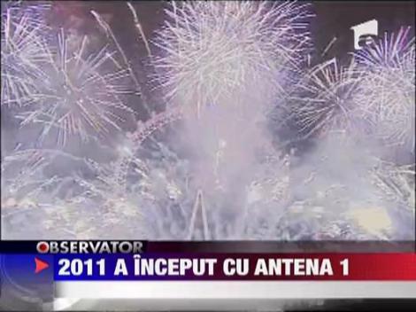 2011 a inceput cu Antena 1