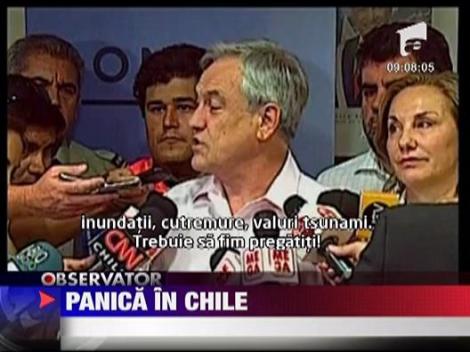 Cutremur violent cu magnitudinea de 7,1 pe scara Richter  in Chile