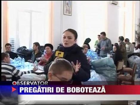 Pregatiri pentru Boboteaza