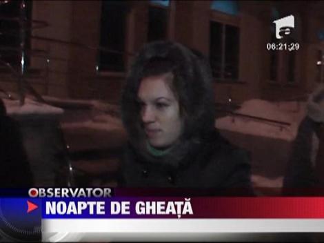 Noapte de gheata in Romania