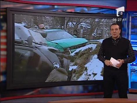 Neatentia la volan a provocat un accident pe DN7