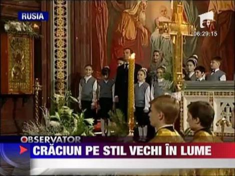 Craciunul pe stil vechi in lume