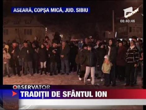 Traditii de sfantul Ion