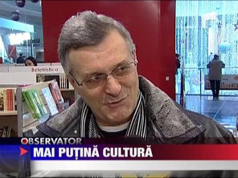 Mai putina cultura pentru romani